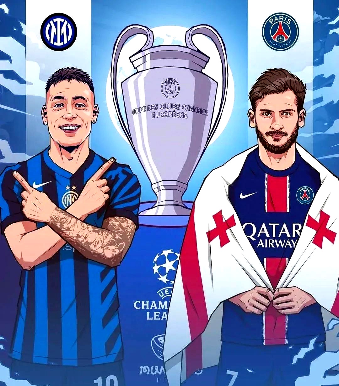 法国碾压国际米兰，布鲁诺带队取胜